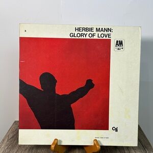 Herbie Mann Glory of Love Vinyl Record